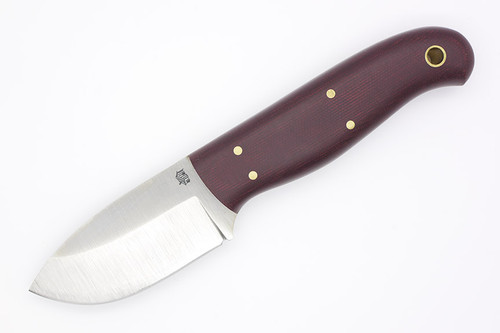 LT Wright Knives GP Medium (General Purpose) - AEB-L Steel - Saber Grind - Double Red Canvas Micarta - Matte Finish