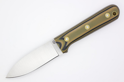 LT Wright Knives Genesis - A2 Steel - Flat Grind - Camo G10 - Matte Finish