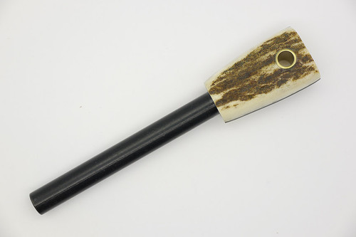 LT Wright Knives Firesteel - Sambar Stag Handle - 6 / FREE Black Liner!