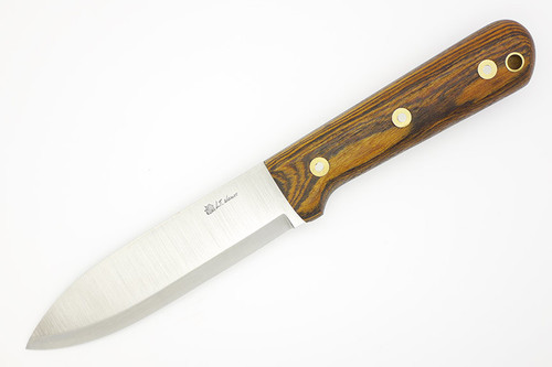 LT Wright Knives Gen 5 - A2 Steel - Scandi Grind - Bocote - Matte Finish - FREE Black Liners! - 3