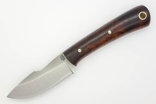 LT Wright Knives Second Amendment - D2 Steel - Saber Grind -Desert Ironwood - Black Liners - Polished Finish - 4 - CHRISTMAS SPECIAL - FREE Softcase and Extra Discount!