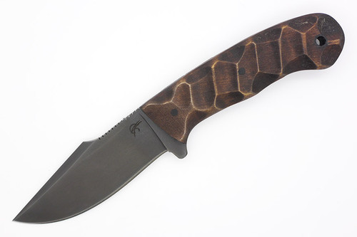 Winkler Knives - Knight Jaeger - 80CRV2 Steel - Flat Grind - Sculpted Maple Handle