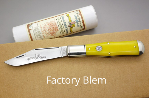 Great Eastern Cutlery Northfield #97 Allegheny (Large Coke Bottle) - 1 Blade - Smooth Yellow Rose Bone - Yellow Rose of Texas Edition - Factory Blem