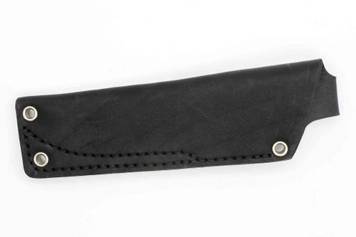 TKC: #E Pouch Style Leather HIP Sheath Black, LH, WITHOUT Firesteel Loop