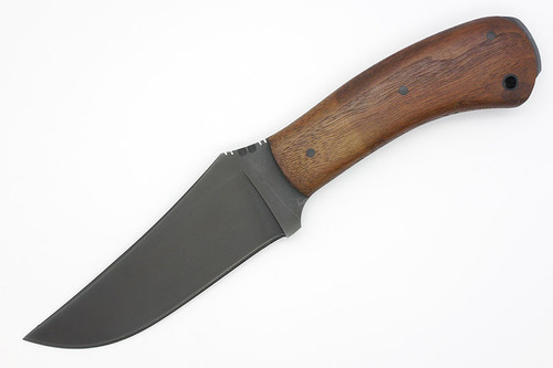 Winkler Knives - Belt Knife - 80CRV2 Steel - Flat Grind - Walnut Handle - Tapered Tang - Crusher Pommel