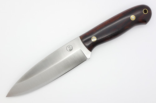 LT Wright Knives Sospes - O1 Steel - Saber Grind - Desert Ironwood - Black Liners - 2 / FREE LINERS!