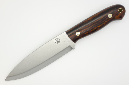 LT Wright Knives Sospes - O1 Steel - Scandi Grind - Desert Ironwood - 3 / FREE BLACK LINERS!