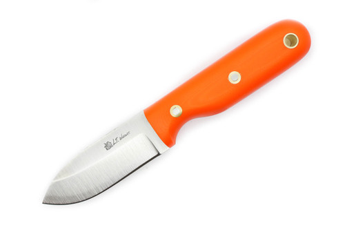 LT Wright Knives Bushbaby - A2 - Saber Grind - Orange G10 - Matte Finish