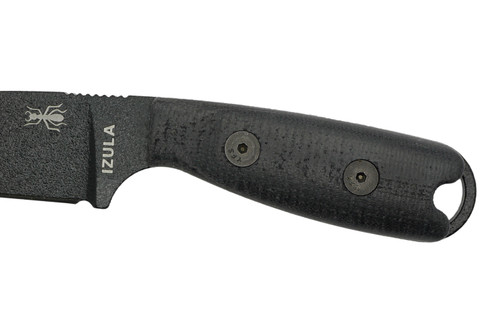 TKC: Handle for ESEE IZULA - Black Canvas Micarta TKC: Handle for ESEE IZULA - Black Canvas Micarta