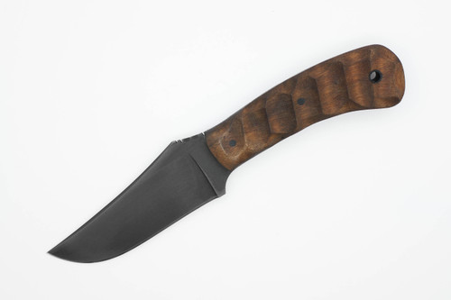 Winkler Knives - Blue Ridge Hunter - 80CRV2 Steel - Flat Grind - Sculpted Walnut Handle