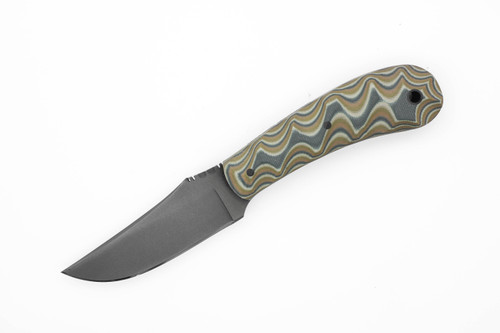 Winkler Knives - SD-1 (Standard Duty 1) - 80CRV2 Steel - Flat Grind - Sculpted Camo G10 Handle - Kydex