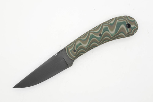 Winkler Knives - SD-2 (Standard Duty 2) - 80CRV2 Steel - Flat Grind - Sculpted Camo G10 Handle - Kydex