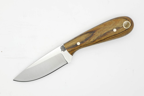 LT Wright Knives Frontier First - CPM-3V Steel - Saber Grind - Bocote - Matte Finish - FREE BLACK LINERS! - 1