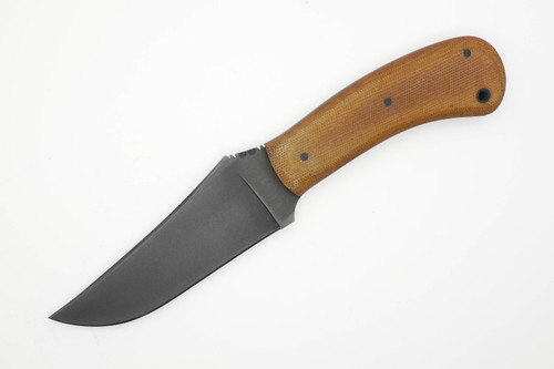 Winkler Knives - Belt Knife - 80CRV2 Steel - Flat Grind - Tan Laminate Handle - Tapered Tang