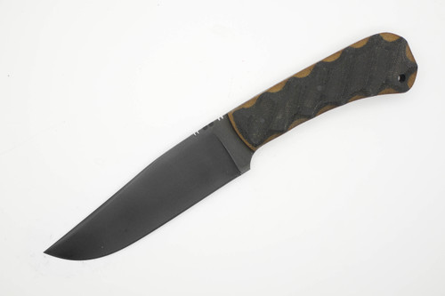 Winkler Knives - Field Knife - 80CRV2 Steel - Flat Grind - Sculpted WASP Laminate Handle - Tapered Tang