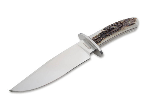 Boker: Arbolito Esculta, Fixed Blade Knife w/ Stag Handle - 02BA593H