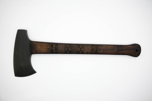 Winkler Knives - Camp Axe - 80CRV2 Steel - Maple Handle - Tribal Artwork