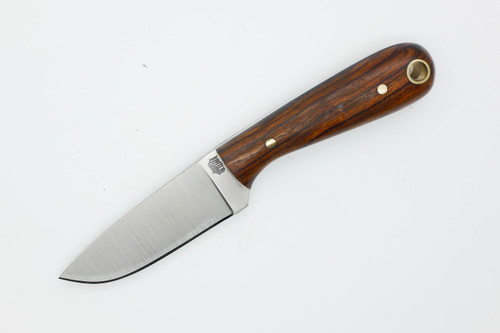 LT Wright Knives Frontier First - D2 Steel - Flat Grind - Desert Ironwood w/ FREE Black Liners! - 3