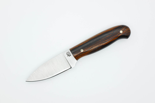 LT Wright Knives Patriot - O1 Steel - Flat Grind - Desert Ironwood w/ FREE Black Liners - 5