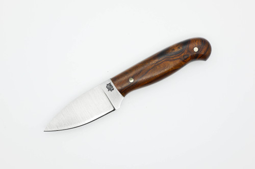 LT Wright Knives Patriot - O1 Steel - Flat Grind - Desert Ironwood w/ FREE Black Liners - 7