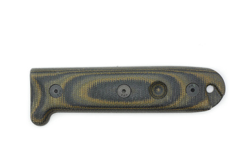 TKC: Micarta Handle for ESEE PR4 - Woodland Canvas Micarta