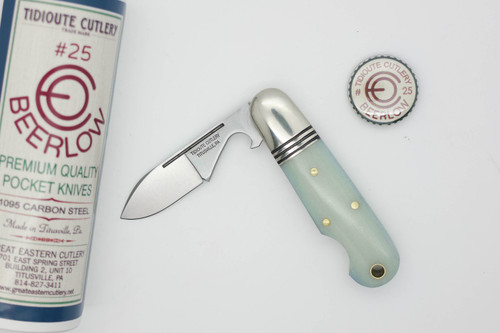Great Eastern Cutlery Tidioute #25 EO Beerlow - 1 Blade - Barglow Acrylic