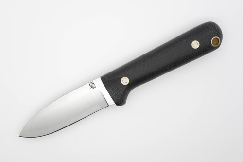 LT Wright Knives Next Gen - Convex Grind - CPM 3V Steel - Black Canvas Micarta Handle - Matte Finish
