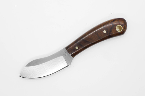 LT Wright Knives: Lil Muk - Saber Grind - O1 Steel - Desert Ironwood w/ Black Liners - 6