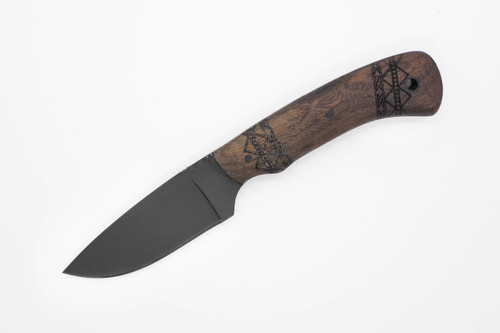 Winkler Knives - Huntsman - 80CRV2 Steel - Walnut Tribal