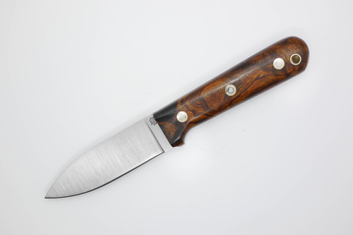 LT Wright Knives Genesis - CPM 3V Steel - Flat Grind - Desert Ironwood - Polished Finish - 4 - FREE Black Liners!