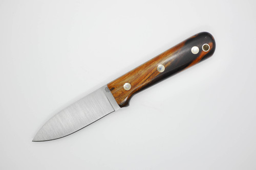 LT Wright Knives Genesis - CPM 3V Steel - Flat Grind - Desert Ironwood - Polished Finish - 5 - FREE Black Liners!