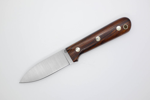 LT Wright Knives Genesis - CPM 3V Steel - Flat Grind - Desert Ironwood - Polished Finish - 6 - FREE Black Liners!