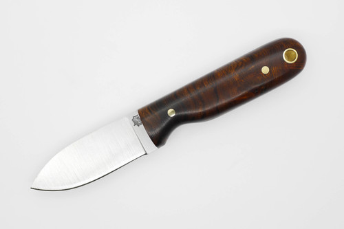 LT Wright Knives Bushbaby - A2 Steel - Flat Grind - Desert Ironwood w/ FREE Black Liners - 9