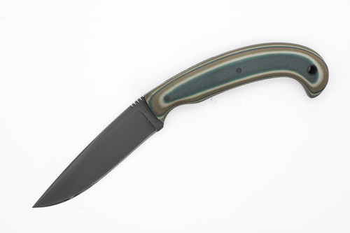 Winkler Knives - Contingency - 80CRV2 Steel - Flat Grind - Smooth Camo G10 Handle - Tapered Tang