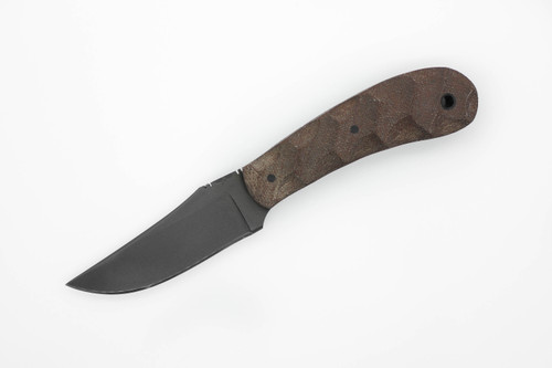 Winkler Knives - SD-1 (Standard Duty 1) - 80CRV2 Steel - Flat Grind - Sculpted Brown Laminate Handle - Kydex