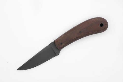 Winkler Knives - SD-2 (Standard Duty 2) - 80CRV2 Steel - Flat Grind - Brown Laminate Handle - Kydex