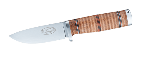 Fallkniven: Northern Lights Series, Idun - NL5L (CoS Steel), Fixed Blade Knife w/ Stacked Leather Handle