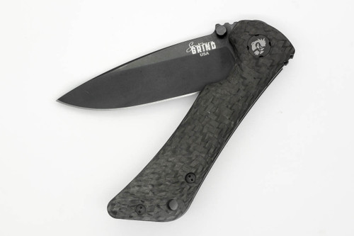 Southern Grind Spider Monkey - Folding Knife - Drop Point - Magnacut - w/ Carbon Fiber Handle