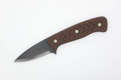 Dave Wenger Blades: Companion - CPM MagnaCut Steel - Brown Canvas Micarta - Kydex Sheath
