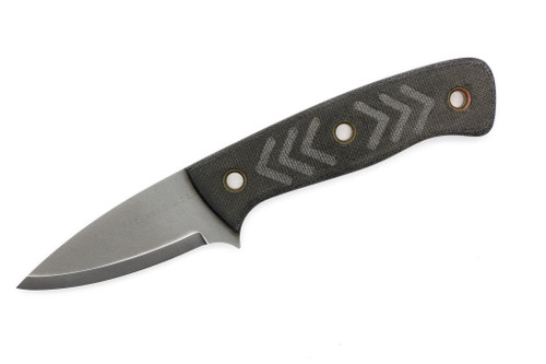 Dave Wenger Blades: Companion - CPM MagnaCut Steel - 2.75" Black Canvas Micarta - Kydex Sheath