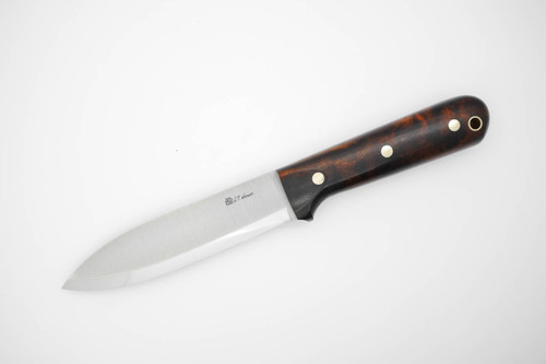 LT Wright Knives Gen 5 - A2 Steel - Scandi Grind - Desert Ironwood / FREE Black Liners! - 7