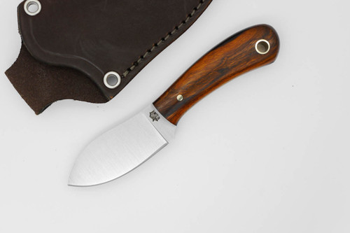 LT Wright Knives Lil Muk - Flat Grind - MagnaCut Steel - Desert Ironwood w/ FREE Black Liners - 3