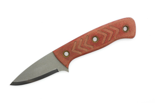 Dave Wenger Blades - Companion - 2.75" CPM MagnaCut Steel - Orange Canvas Micarta - Kydex Sheath