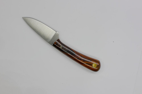 LT Wright Knives Frontier Valley - A2 - Flat Grind - Desert Ironwood - 1 - FREE BLACK LINERS!
