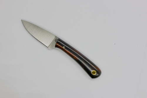 LT Wright Knives Frontier Valley - A2 - Flat Grind - Desert Ironwood - 3 - FREE BLACK LINERS!