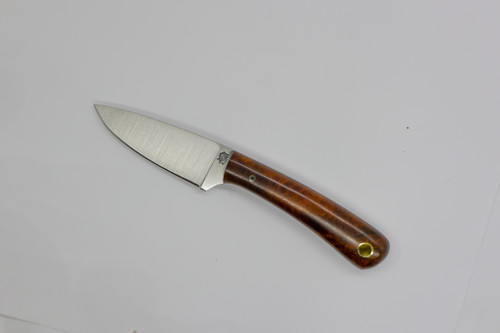 LT Wright Knives Frontier Valley - A2 - Flat Grind - Desert Ironwood - 8 - FREE BLACK LINERS!