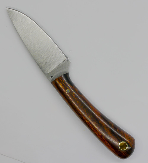 LT Wright Knives Frontier Valley - A2 - Flat Grind - Desert Ironwood - 19 - FREE BLACK LINERS!