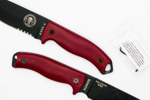 TKC 2.0 G10 Handle for ESEE 5/6  - Red G-10