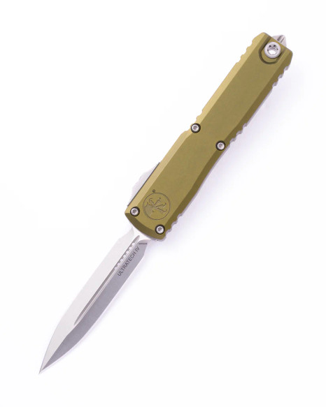 Microtech - Ultratech Gen IV D/E - Stonewash Standard OD Green - Automatic Knife