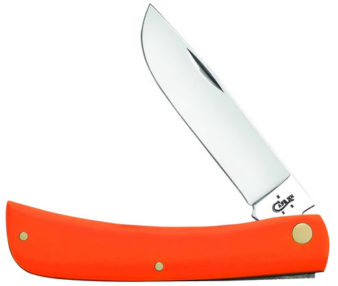 Case Cutlery: Sod Buster Jr. - Orange Synthetic Handle - 1 Blade
